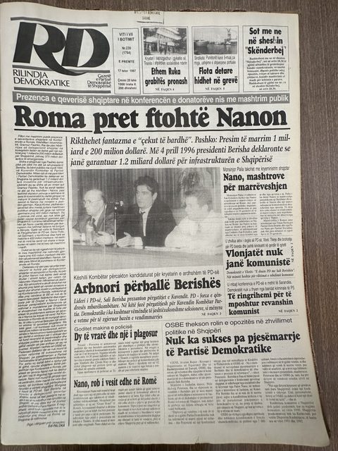 Rilindja Demokratike 1997-10-17